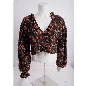 Free People Women's Secret Garden Cropped top